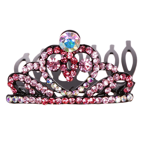 Krone 6344 Haarschmuck Strass - zum Schließen ins Bild klicken